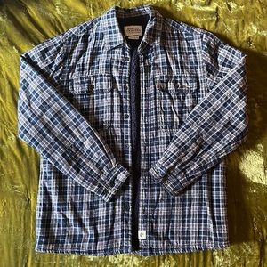 BOSTON TRADERS INSULATED PLAID FLANNEL!!